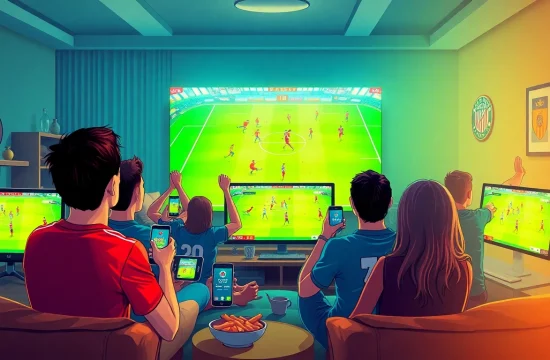 Experience the excitement of live soccer streaming at joemadfan.com with enthusiastic fans and high-quality viewing.