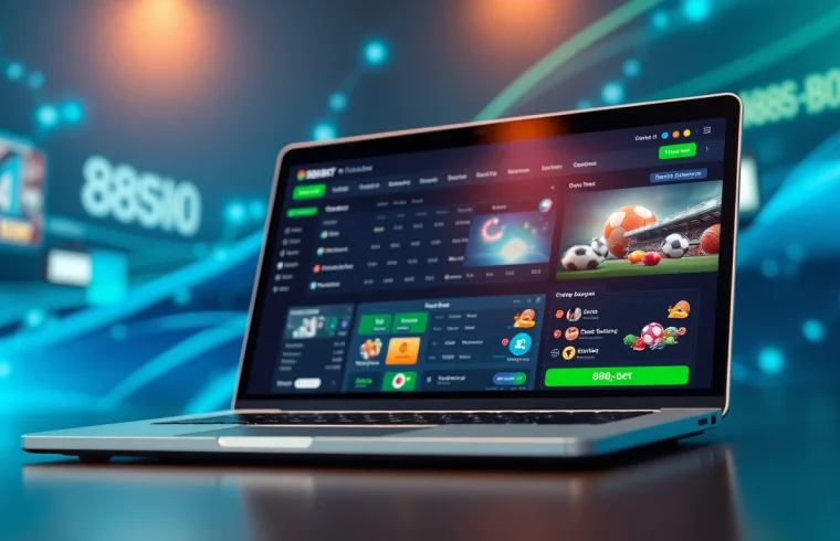 Experience the dynamic interface of 888b.bet for online betting.