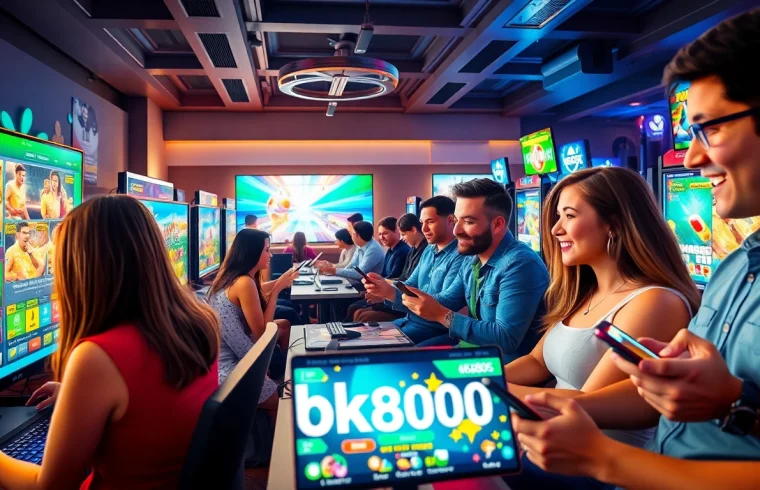 Players enjoy vibrant gaming experiences at bk860s.com in a lively online environment.