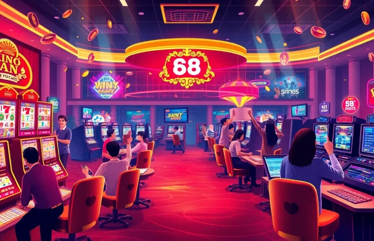 Hello88win.live offers an exciting online gambling experience with players enjoying live dealer games and slot machines.