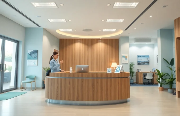 フレンドリーなスタッフと現代的な施設を備えた八千代市整骨院の温かい雰囲気。